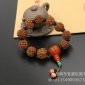 尼泊尔金刚菩提 红皮沉水五半金刚菩提籽18mm 佛珠手串 大量批发